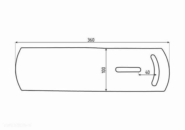 OVERUM LISTWA DOKŁADAJĄCA 74922 PRAWA / LEWA 80559 iQ PARTS - 2