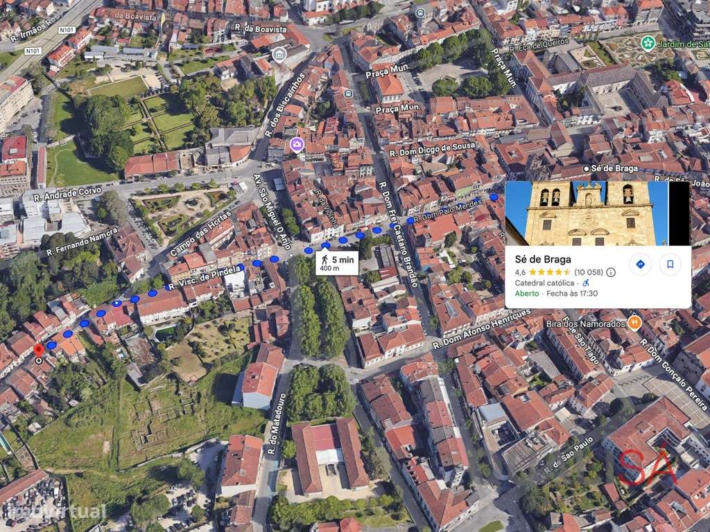 Apartamento T1 novo com varanda em Maximinos, a 100m do centro hist...-26