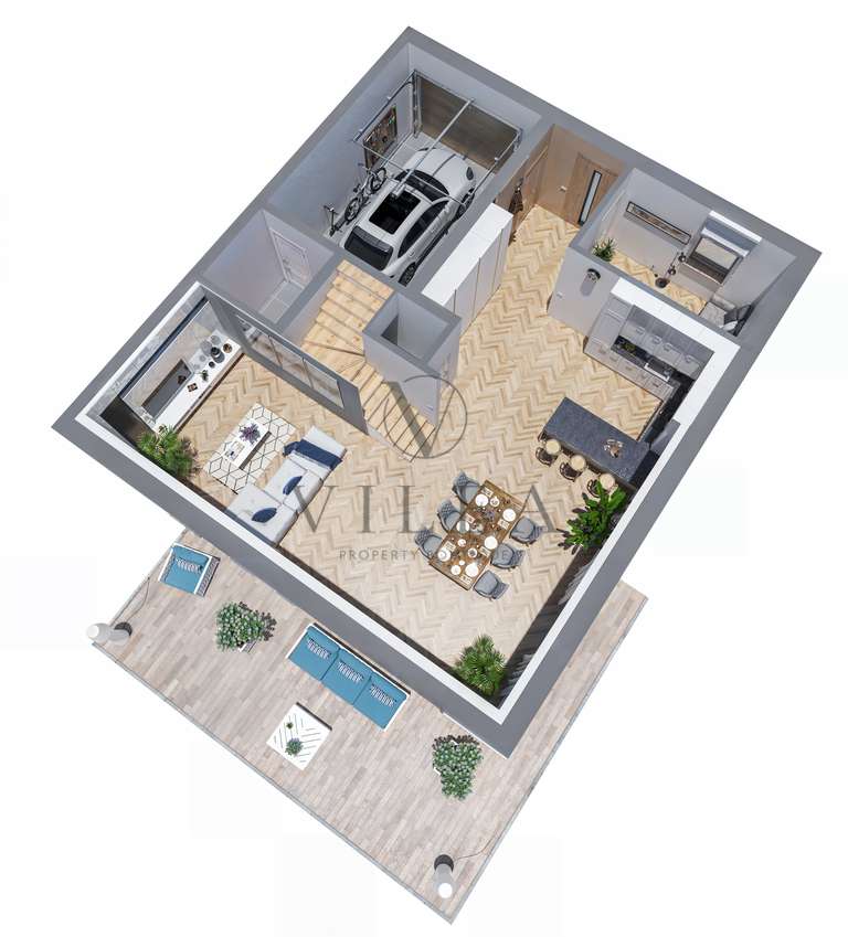 Dom Wolnostojący 272.2 m² + ogród, garaż (2)-9