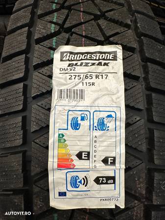 Anvelope noi iarna Bridgestone 275/65 R17 115R DM-V2 - 1