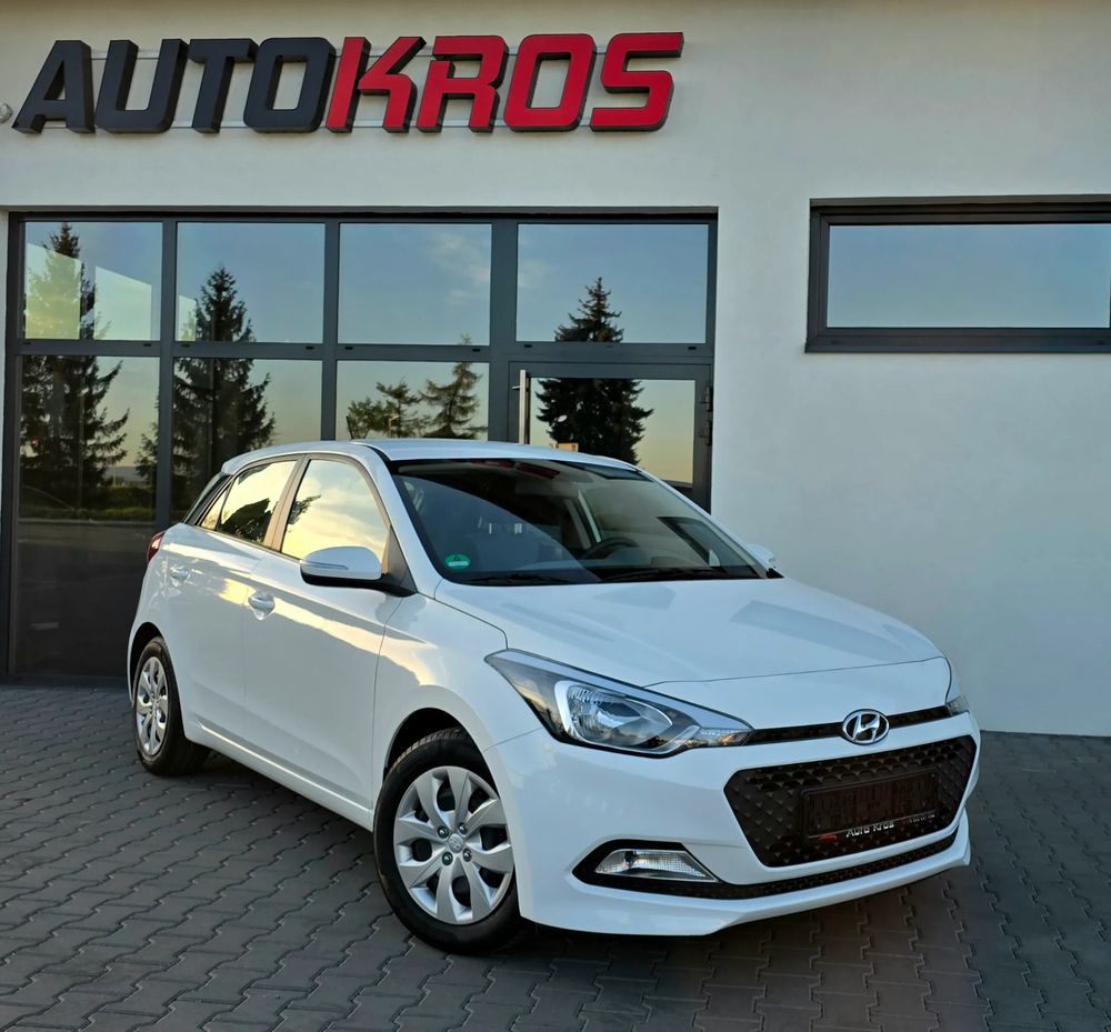 Hyundai i20 II blue 1.2 2017