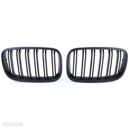 Grelhas Frontais Duplas Bmw X5 E70 X6 E71 - 5