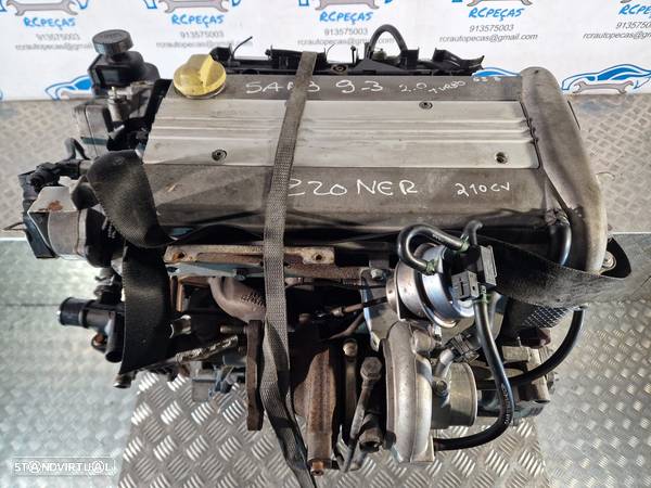 MOTOR COMPLETO 2.0T 16V 210CV B207L Z20NER SAAB 93 9.3 9-3 YS3F MOTOR ARRANQUE ALTERNADOR COMPRESSOR AR CONDICIONADO BOMBA DIRECAO DIREÇÃO TURBO INJETOR INJETORES - 1