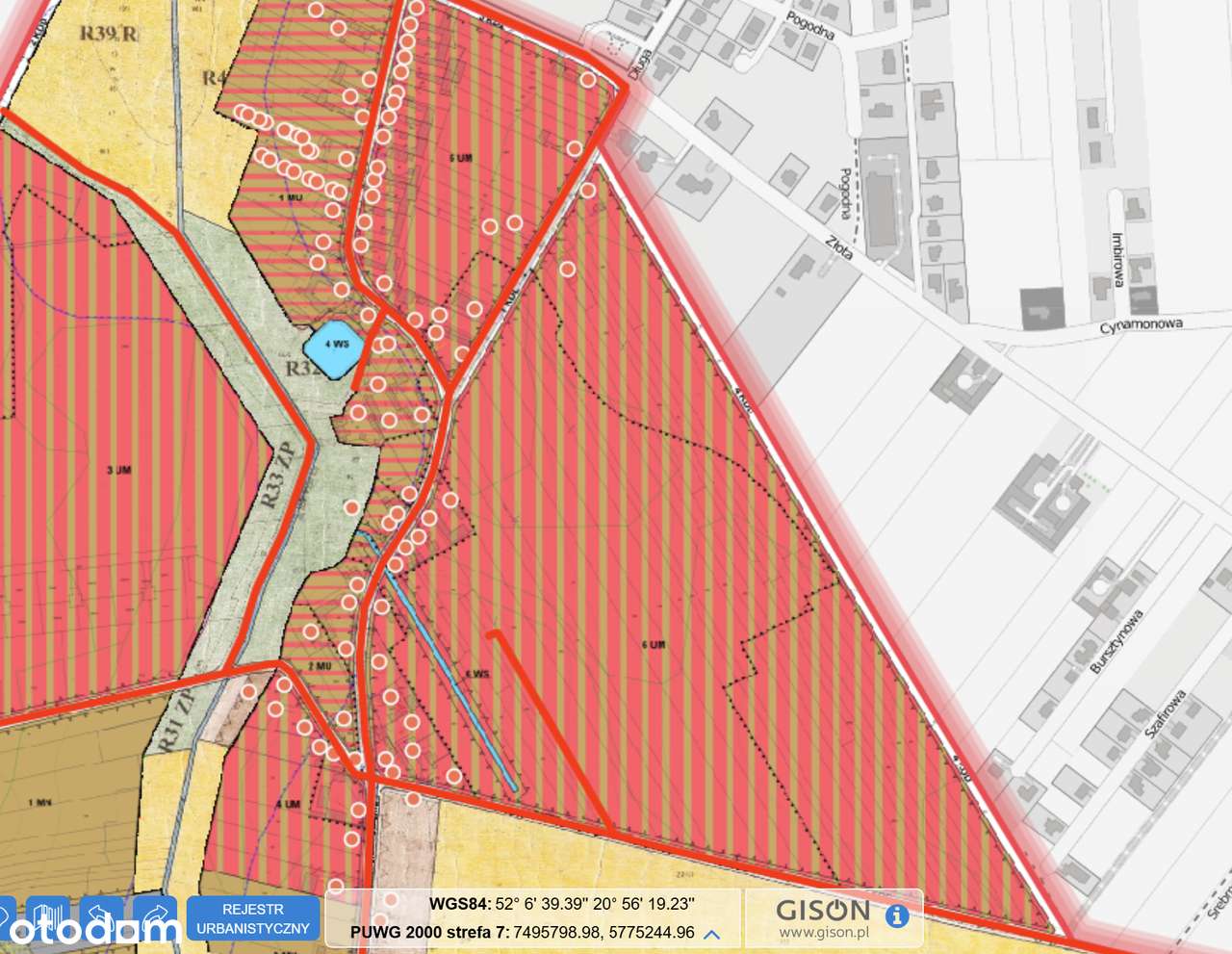 Działka pod Warszawą - UM 1,77ha - Pełny obrazek: 5/6