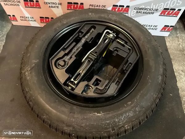 PS25 PNEU / RODA SUPLENTE CITROËN C3 2017 185 65 R15 FURAÇÃO 4X108 - 1