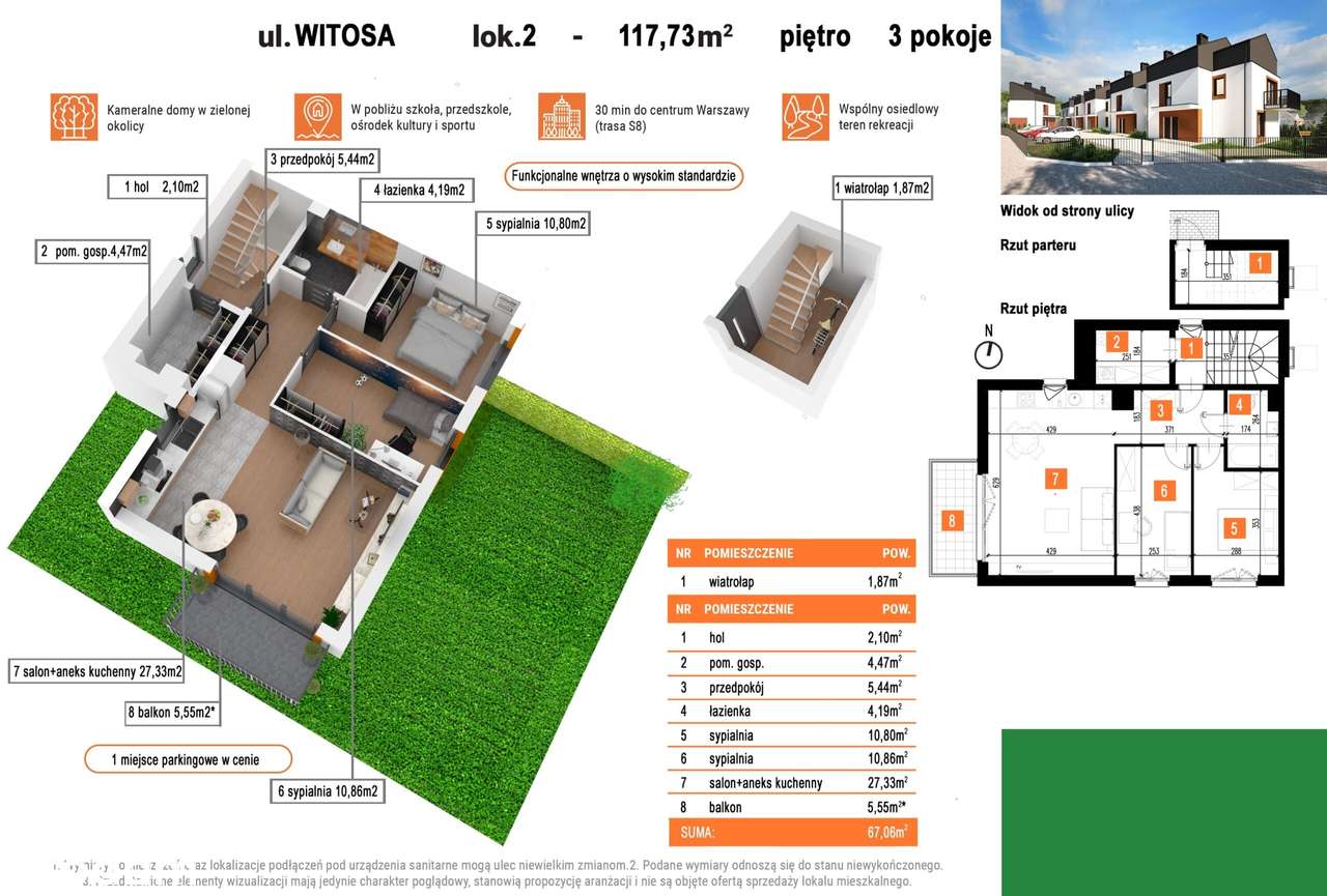 Dwupoziomowe 118 m² • 5088 zł/m² • gotowe do zamieszkania-17