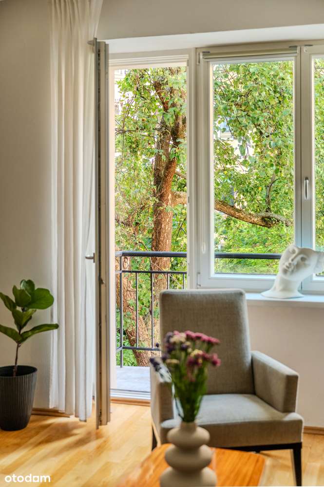 Klimatyczne i ciche mieszkanie z widokiem na zieleń-1