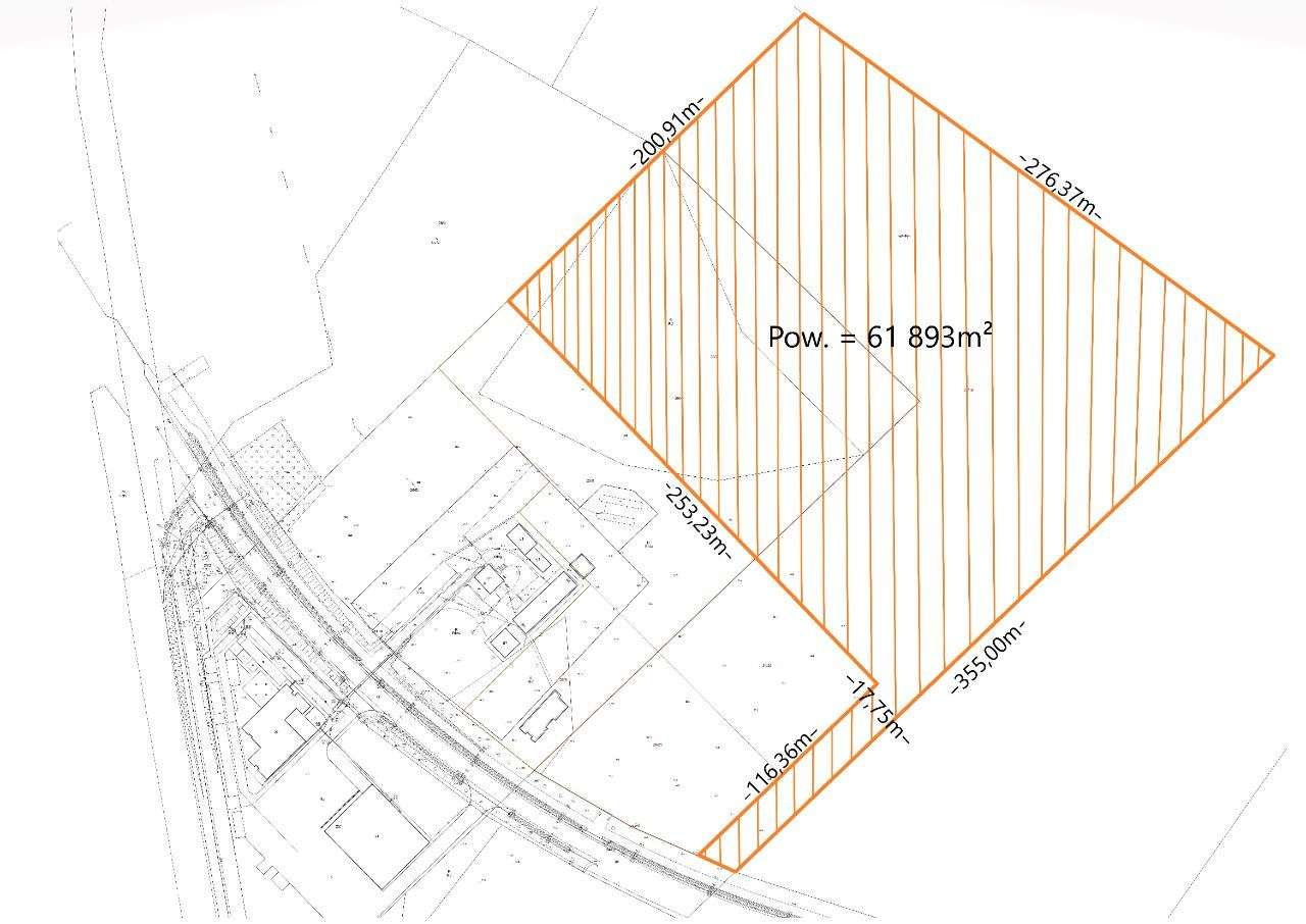 Działka AG, Żerniki, 6ha, dojazd asfaltem - Pełny obrazek: 4/4
