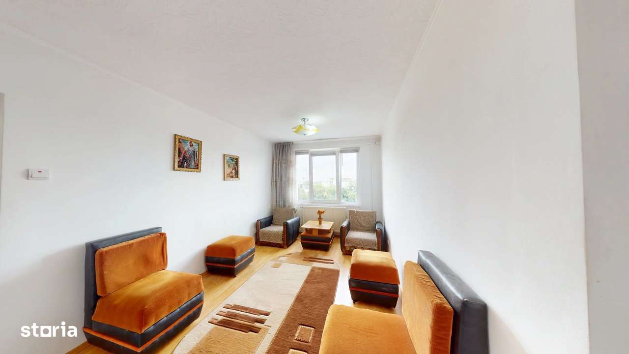 Apartament 3 camere, 63 mp, Craiter, etaj 4/4, vedere pe 2 părți - Imagine principală: 5/9