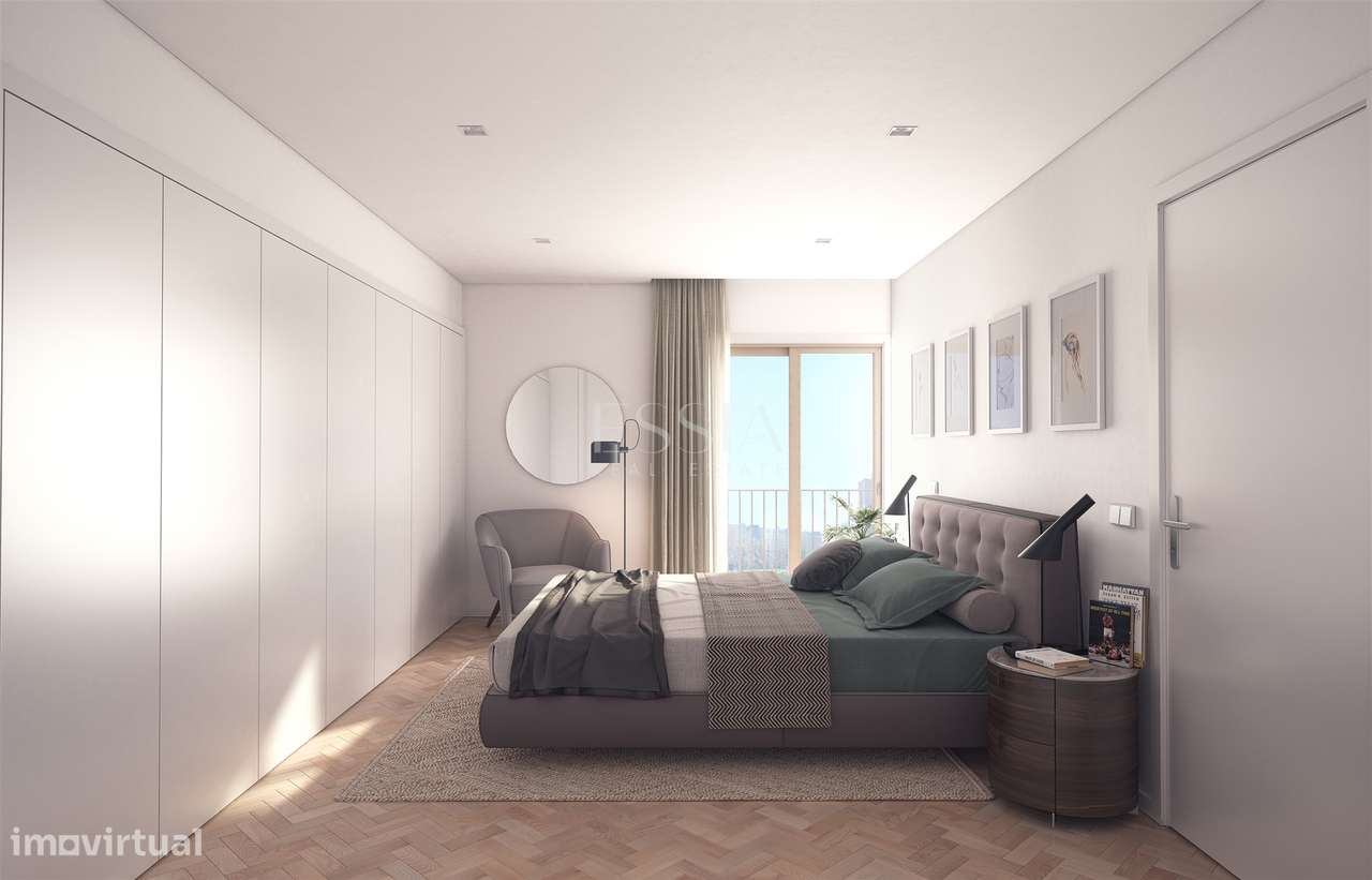 Apartamento T2+1 com varanda de 10.6 m2 na Prelada, Ramalde - Grande imagem: 4/8