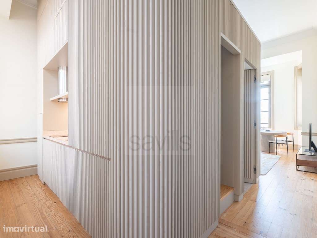 Apartamento T0 mobilado e decorado na Avenida dos Aliados-6