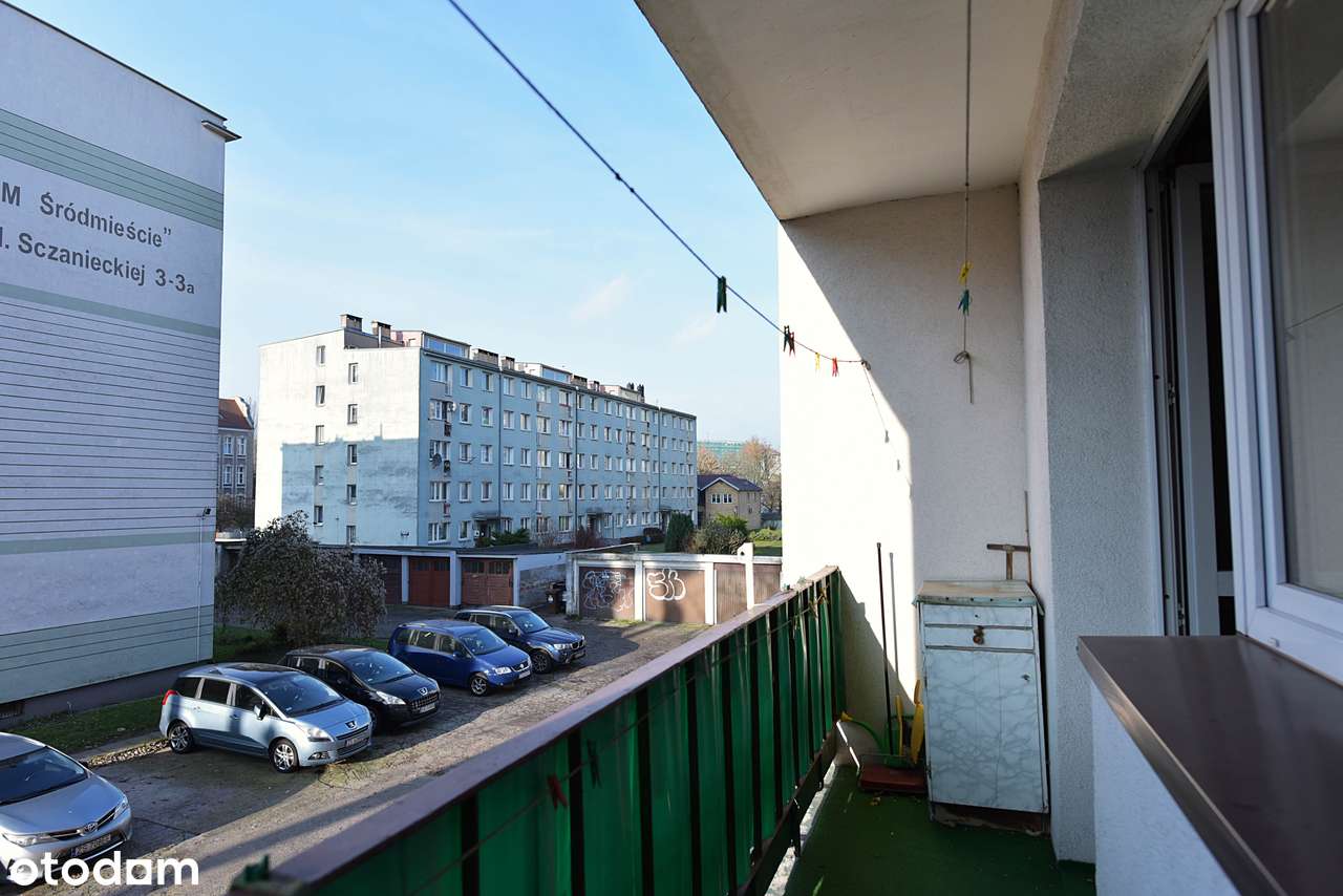 2 pok.z potencjałem |Śródmieście |42m² | 1p. | balkon |piwnica | garaż-4