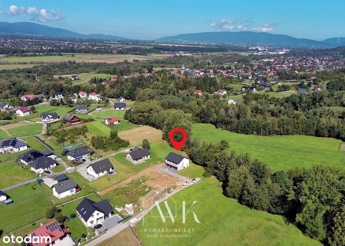 Nowy dom z garażem | Widok na Beskidy | Pompa-2