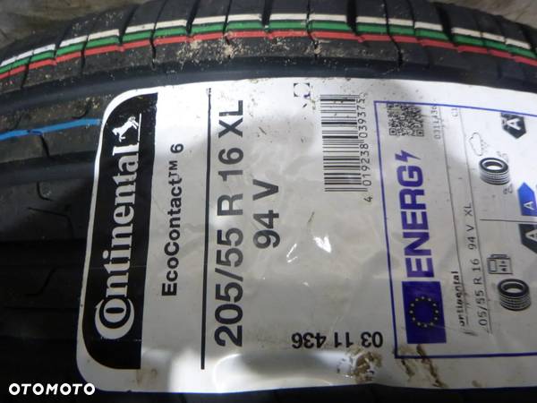 1x nowa opona letnia 205/55 R16 CONTINENTAL EcoContact 6 94V - 2