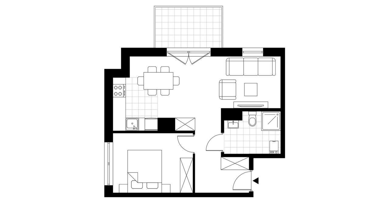Osiedle Winogronowa Park |mieszkanie 2-pok. |B2.22 - Pełny obrazek: 4/8