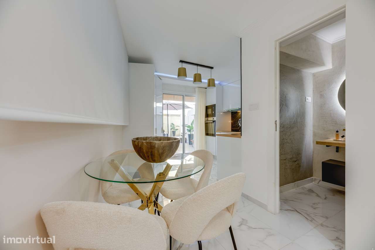 Apartamento T1 com terraço-10