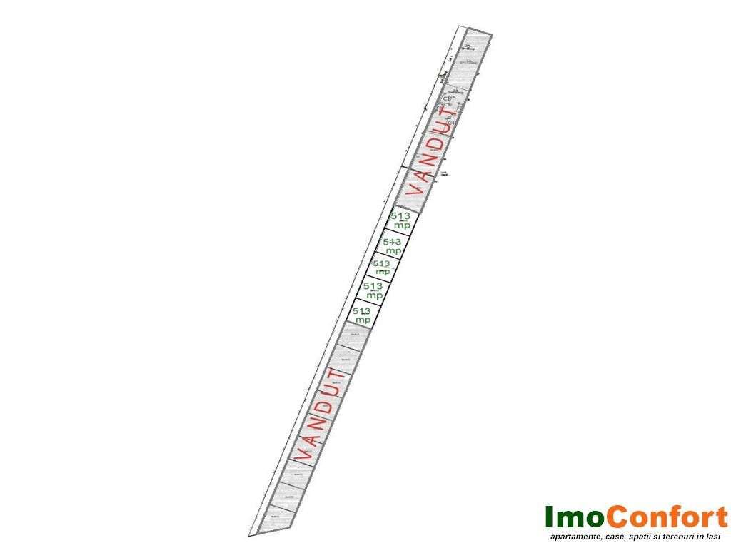 Loturi de teren intravilan in Podul Iloaiei cu acces din E85-2