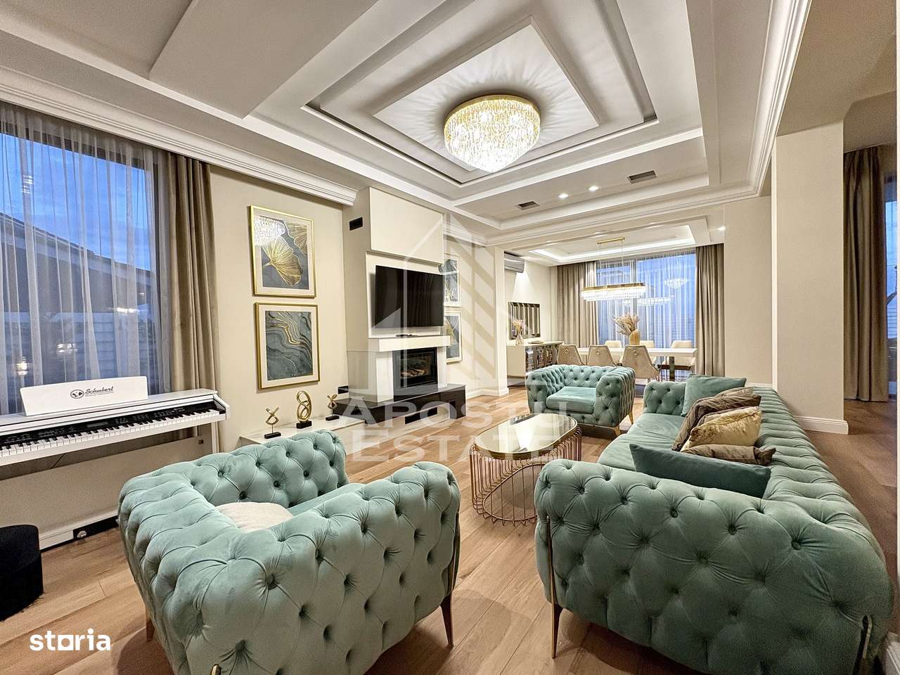 Vila de lux cu piscina incalzita de vanzare in Mosnita Noua | 4 camere - Imagine principală: 1/20