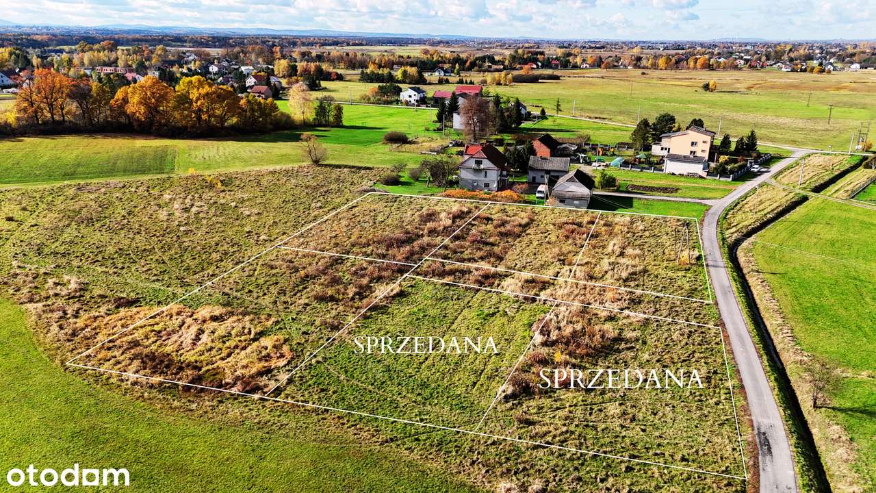 4 działki budowlane – Wola Batorska, 7 km od Niepołomic-2