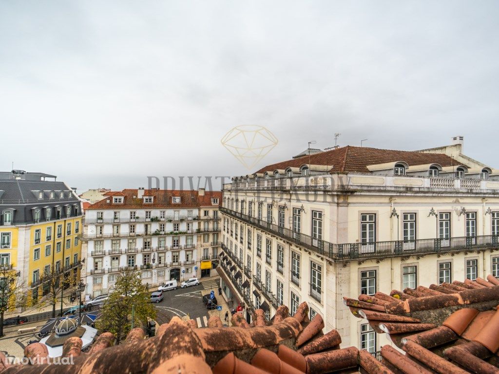 T2 Praça Camões - Chiado - Vista Tejo - Garagem