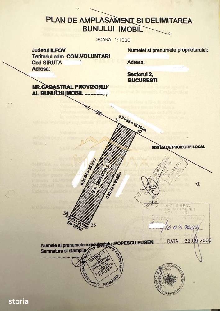 Teren Intravilan *1800mp* // Pipera - Padurea Baneasa - Imagine principală: 4/8