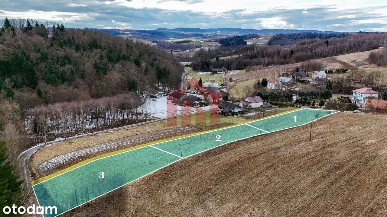 Przy lesie i widokowe działki z Wz, Uzbrojone-18