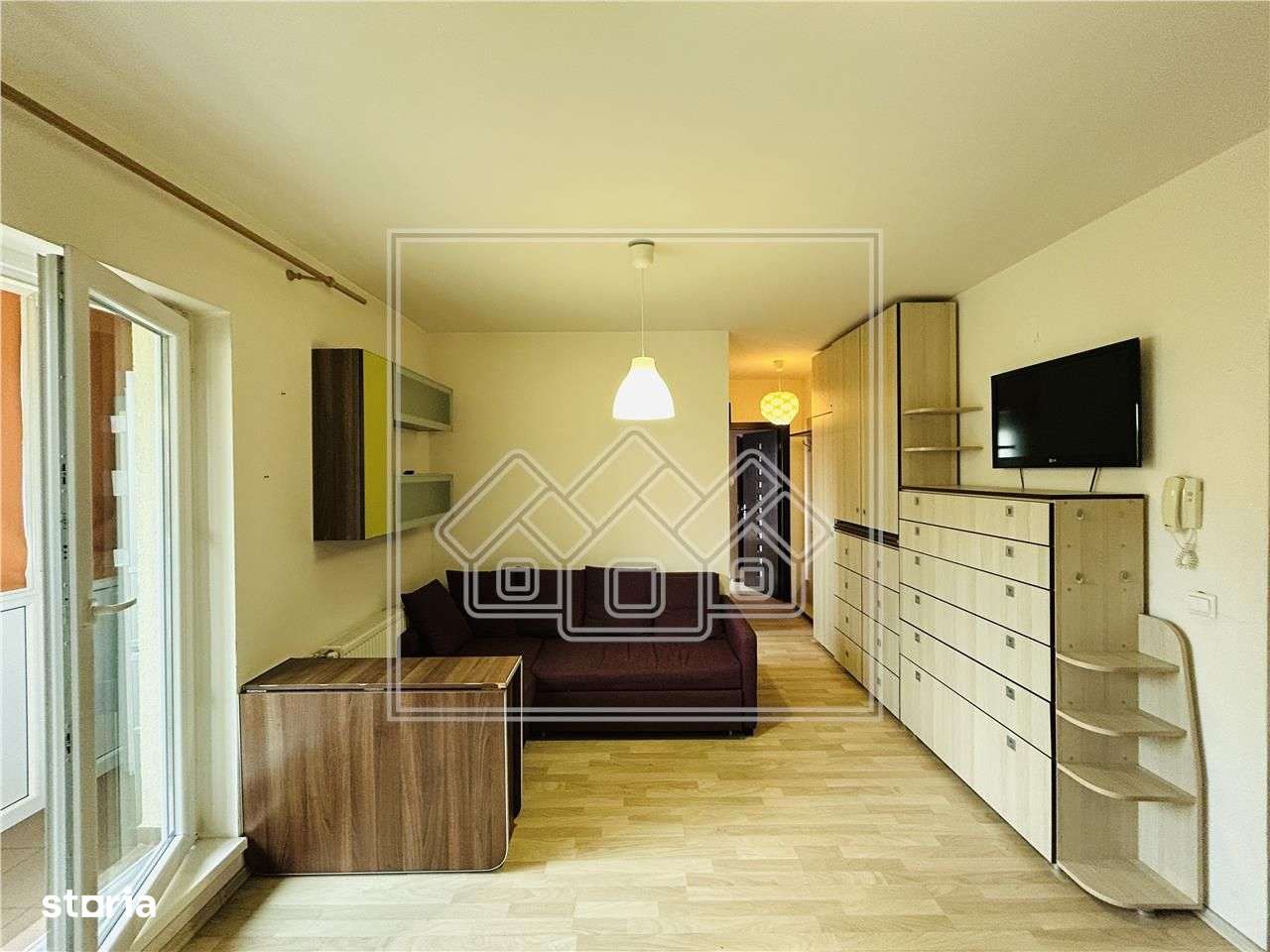 Apartament cu 2 camere in Sibiu - balcon, boxa, mobilat si utilat-0