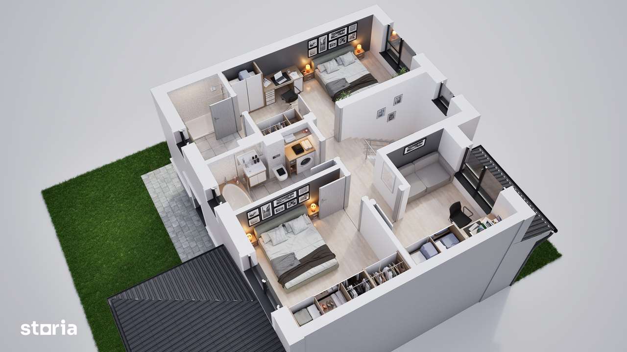 Duplex modern, living spatios – direct de la dezvoltator-8