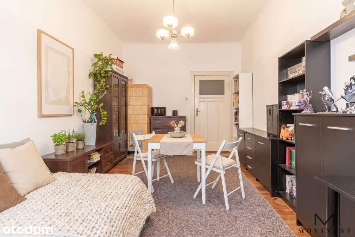 74,8 m² w kamienicy | Łazarz | Balkon - Pełny obrazek: 3/11