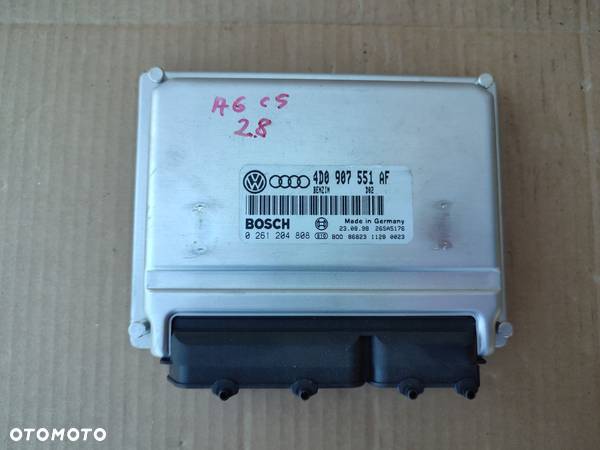 Sterownik komputer silnika AUDI A6 C5 2.8 V6 4D0907551AF - 1