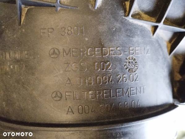 OBUDOWA FILTRA POWIETRZA MERCEDES MP4 0190942602 - 3