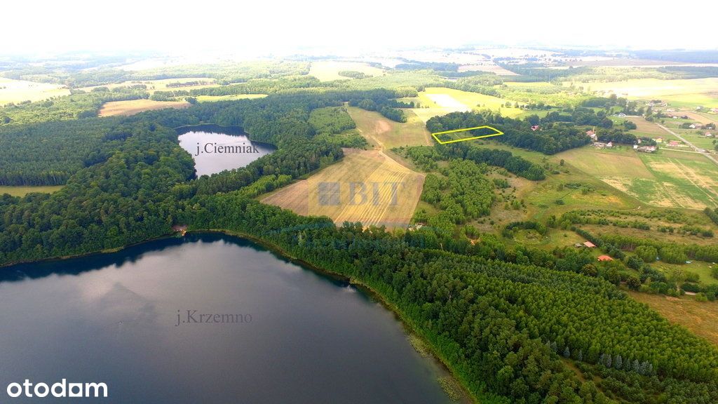 Działka 0,57 ha, Pławno nad Jeziorem Krzemno