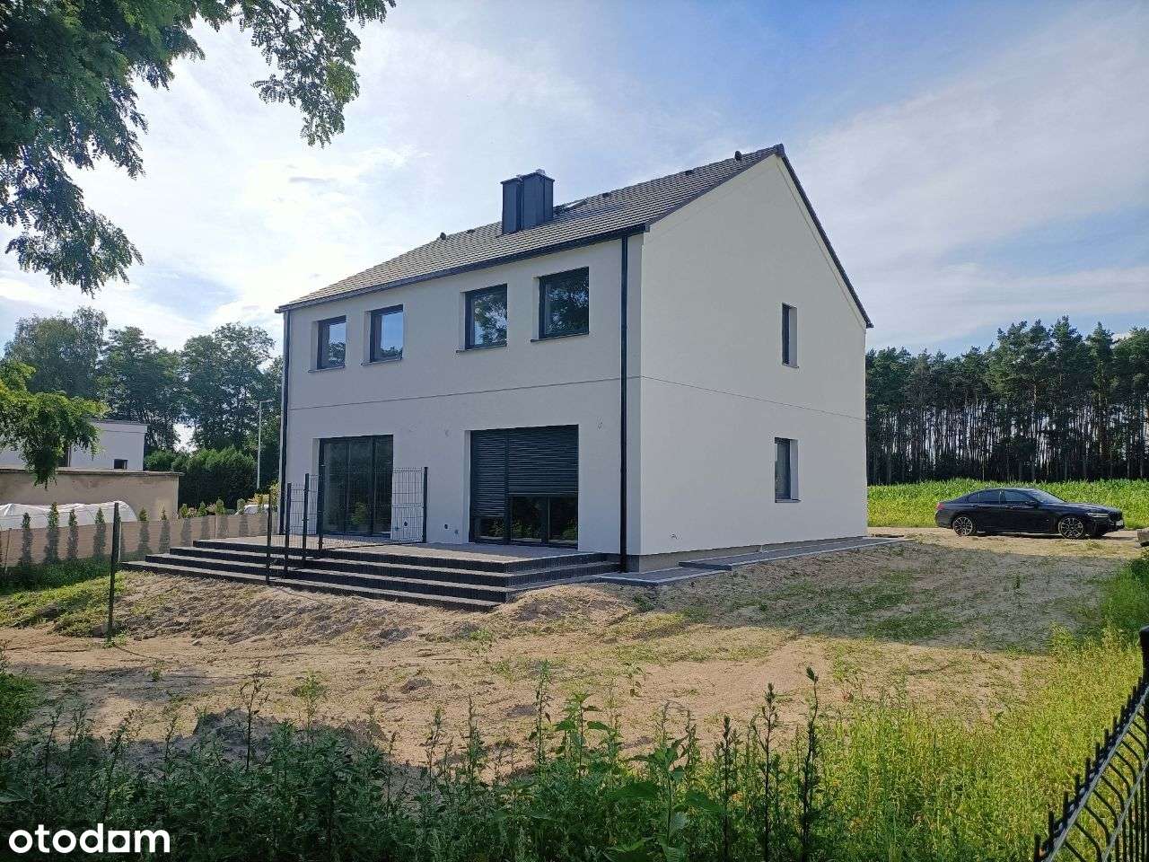 Domy w Czmońcu przy lesie i Warcie, pompa ciepła-7