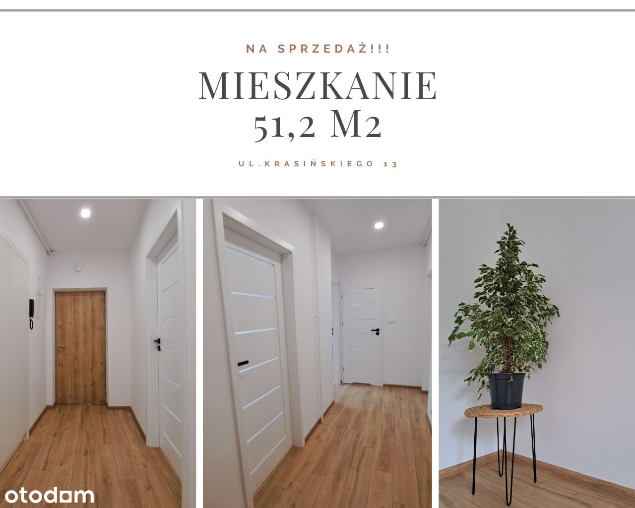 MIESZKANIE 51,2M2, 1 piętro,po remoncie CENTRUM