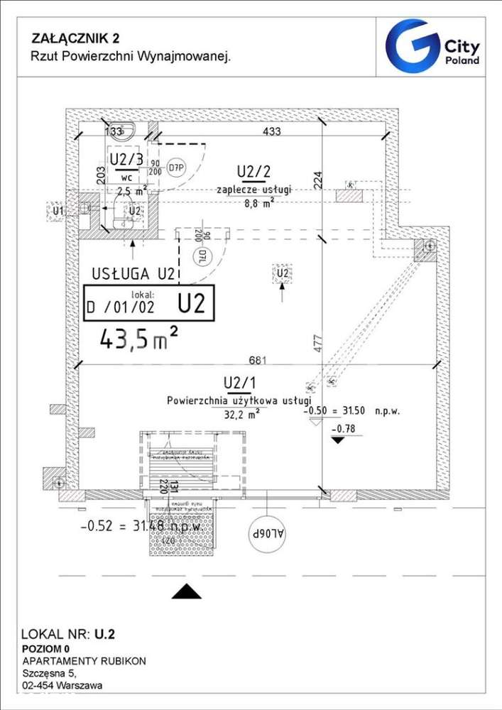 Nowoczesny lokal parter z parkingiem - Pełny obrazek: 5/5