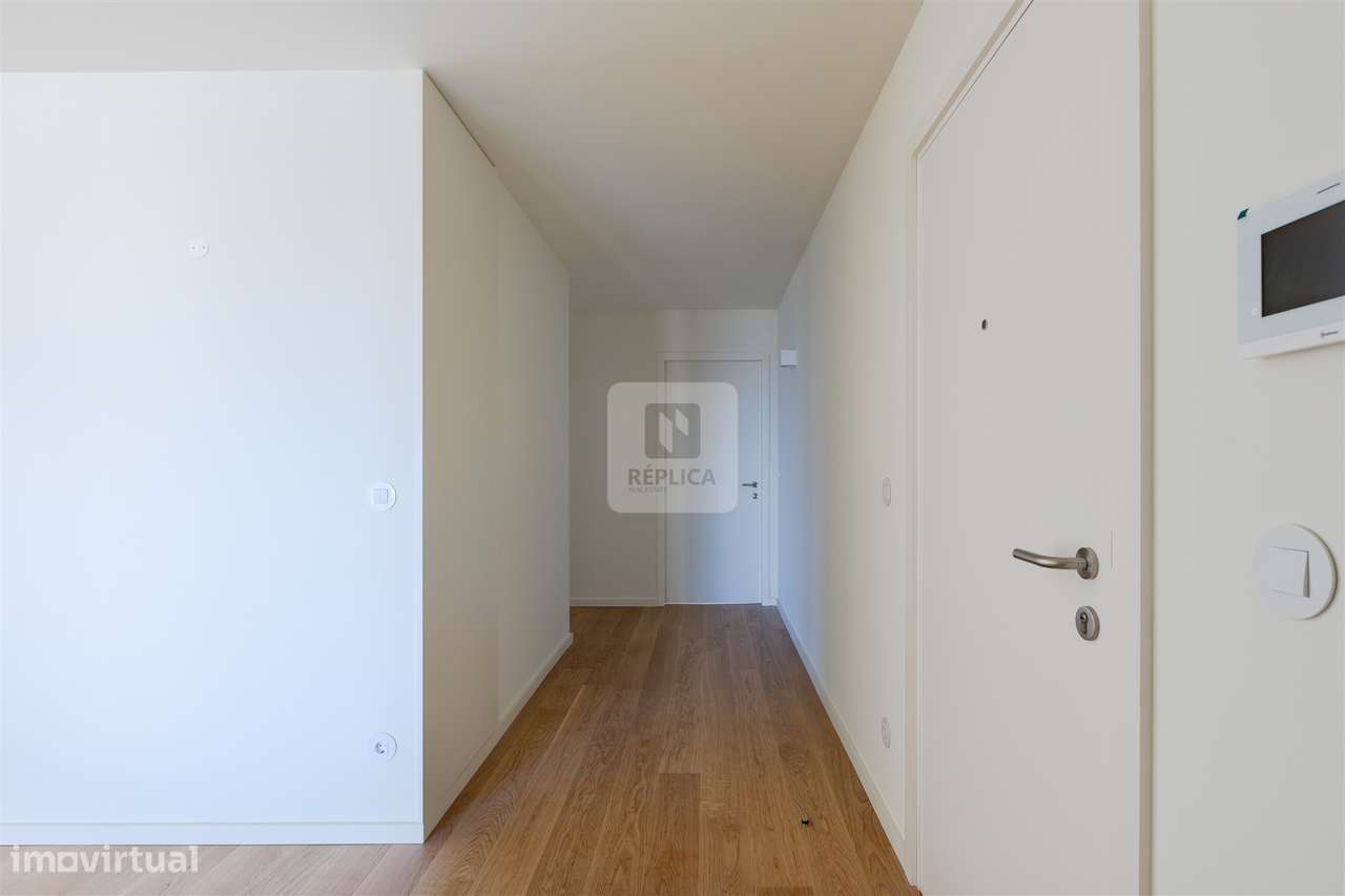 T3 com Varanda Vistas Mar Canidelo | T3 Gaia | Apartamento Le Parc-26