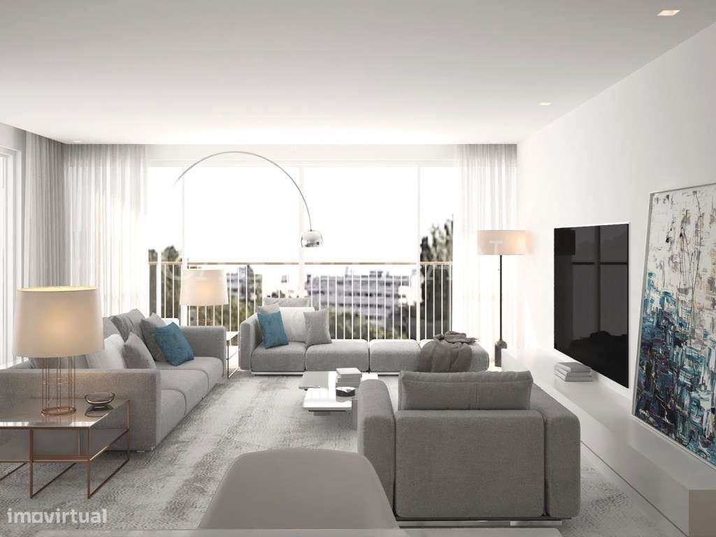 Apartamento T4 com varanda em novo empreendimento em Matosinhos - Grande imagem: 3/79