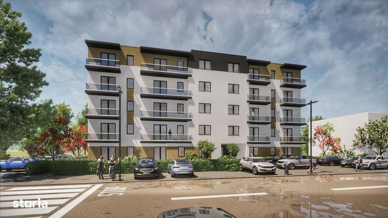 APARTAMENT 2 CAMERE CU CURTE PROPRIE – BERCENI / VIDRA - Imagine principală: 2/7