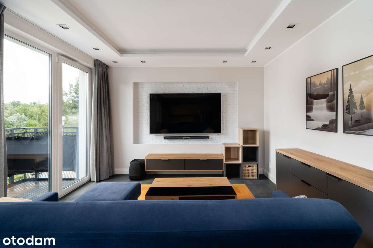 3 pokoje przy Lasku Marcelińskim|57,77 m²|2 balkony|Garażx2 |2020 r.