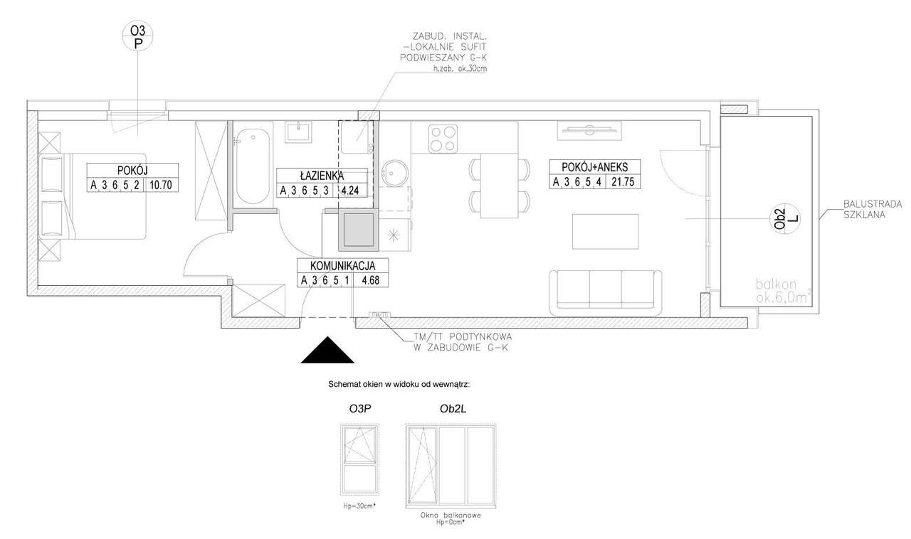 2-pokojowe mieszkanie 41m2 + balkon Bez Prowizji - Pełny obrazek: 2/9