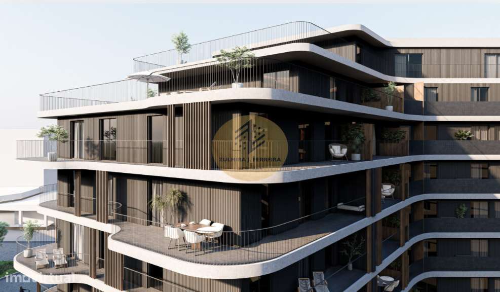 Apartamento T2 com varanda, garagem, Gaia-14