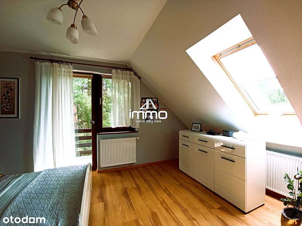 SOSNÓWKA, gm. Twardogóra - piękny dom z garażem w otulinie lasu-12