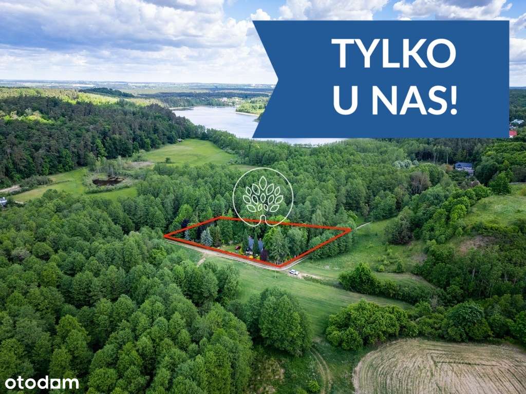 Dom wtulony w przyrodę, z dala od zgiełku świata