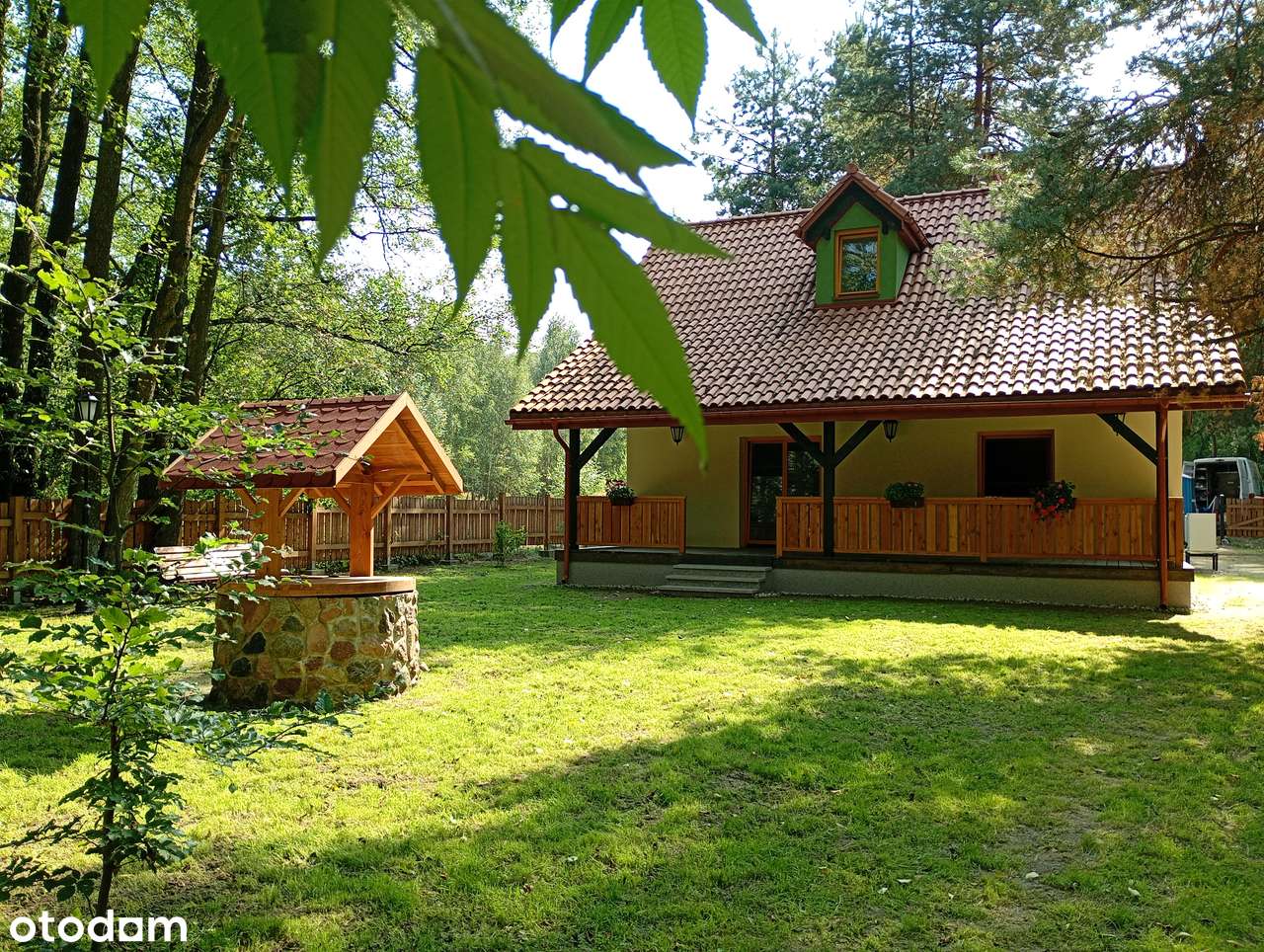 dom jednorodzinny z tarasem, w sąsiedztwie lasu, Cyganka, pow. miński - Pełny obrazek: 4/20