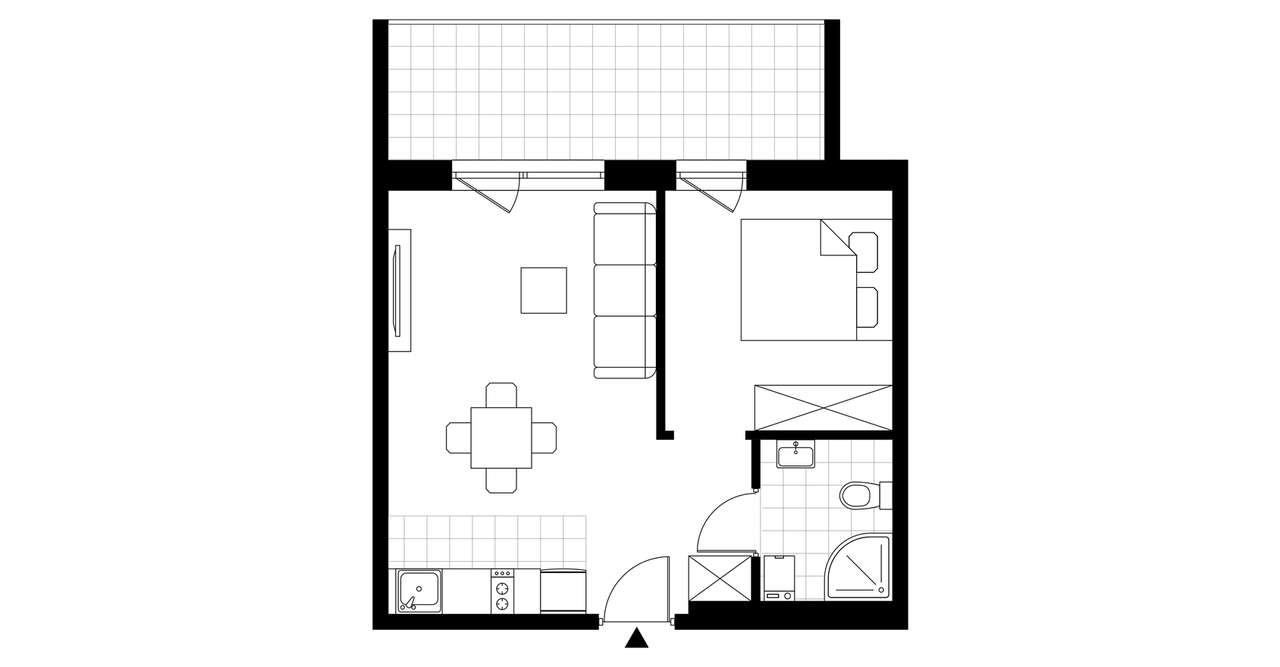 Posesja Plażowa | apartament 2-pok. | C205 - Pełny obrazek: 4/9