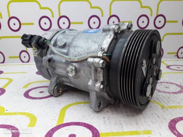 Compressor AC Seat León 1.9 Tdi 150Cv de 2005 - Ref: 1J0820803N - NO60121 - 2