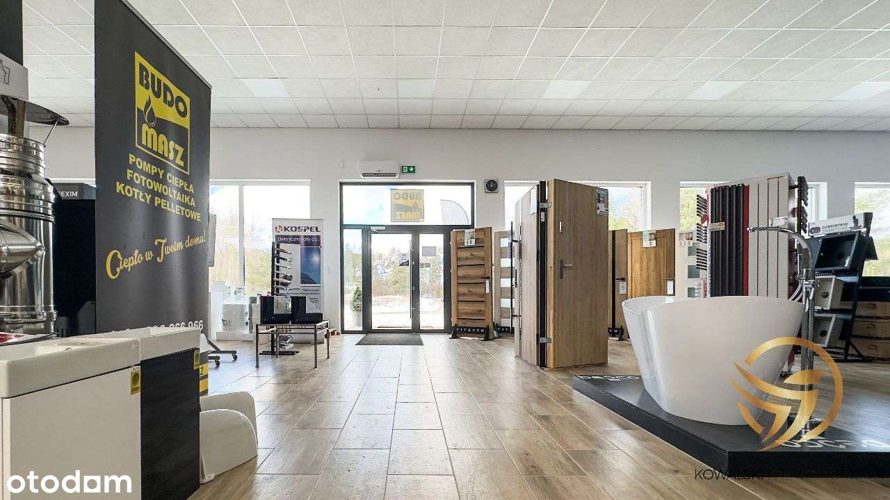 Nowy budynek użytkowy | Duża sala sprzedażowa-12