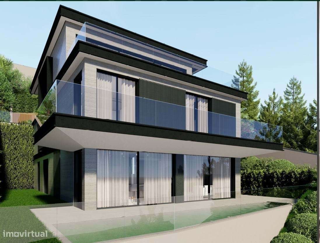 Penthouse com 4 quartos, jardim e piscina perto da praia, no Estoril-8