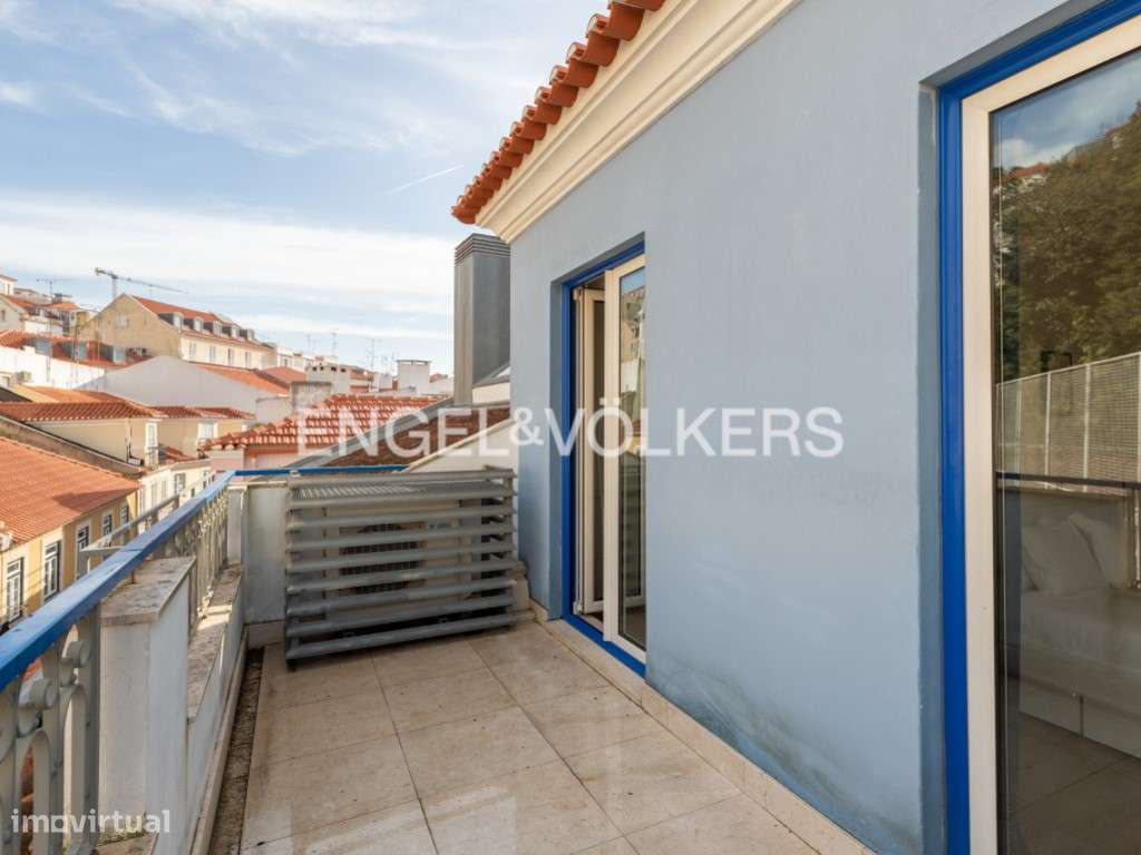 Amplo T2 com vista sobre o rio em Santos Design District-18