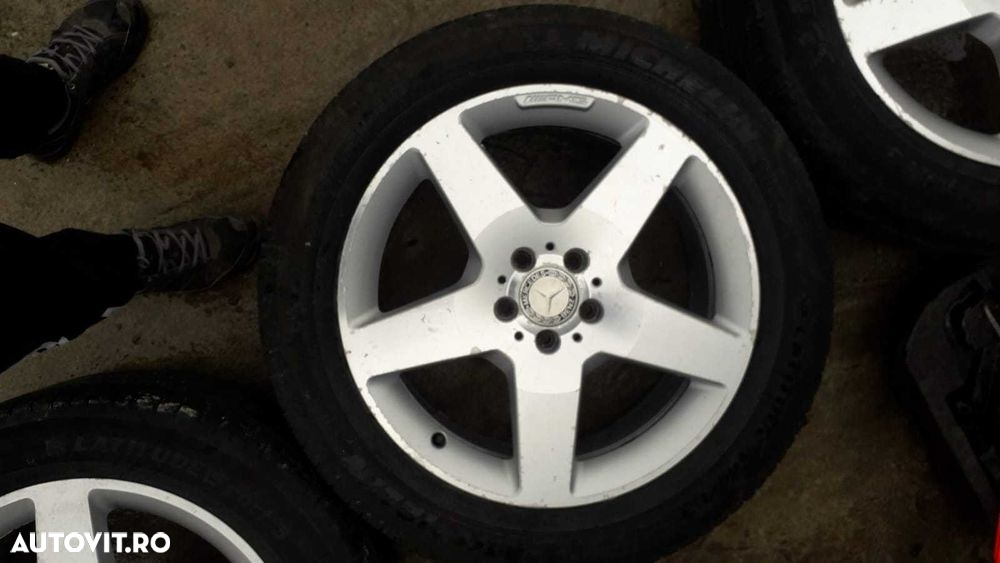 Set jante Mercedes ML 19'' cu anvelope de vara. - 3